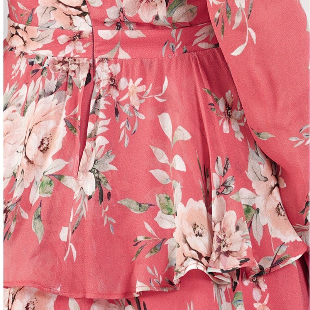 NWOT Yumi Kim - XS Petra Dress in Sweet Blossom Brick Mini - Picture 2 of 11